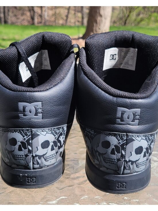 DC Cure Hi Top Skate Shoes  Men\'s size 13 Black main image 8